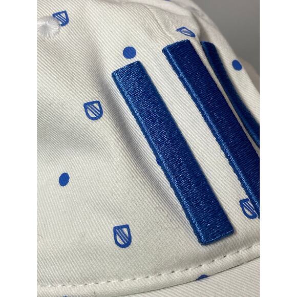 Adidas All Print Shield Cap [White] Golden Bear Golf Club OSFM Adjustable - Picture 5 of 9